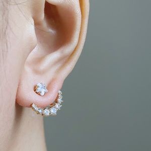 Cubic Zirconia Celestial Earrings